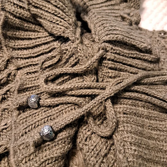 S Line Black Label Cardigan Size S/M - Picture 6 of 12